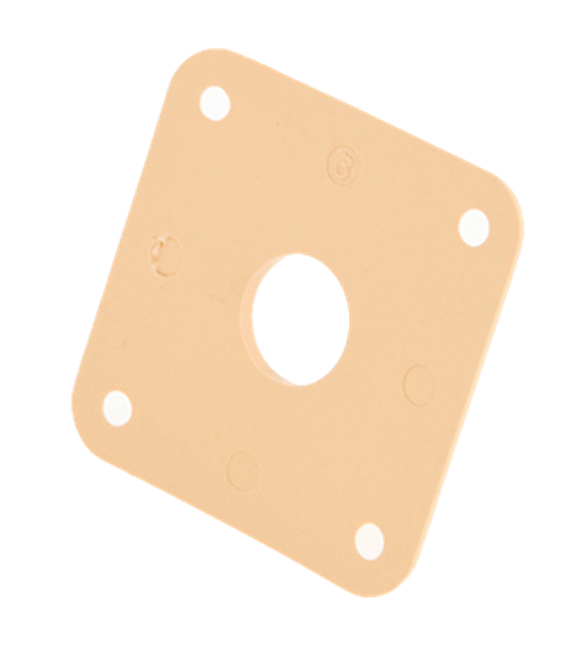 Piezas De Repuesto Placa De Jack De Plástico Crema