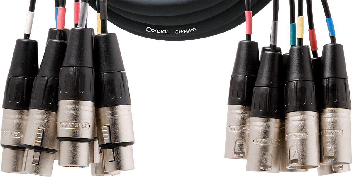 Multipar 8 XLR Macho/hembra 5 M