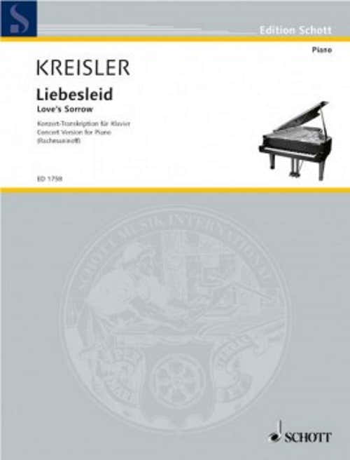 Kreisler F. - Liebesleid (rachmaninoff) - Piano