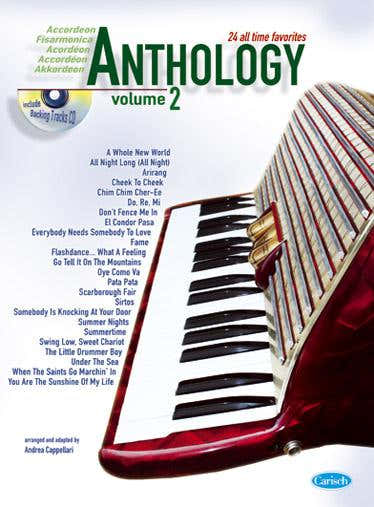 CAPPELLARI A. - ANTHOLOGY VOL. 2 + CD - ACCORDEON