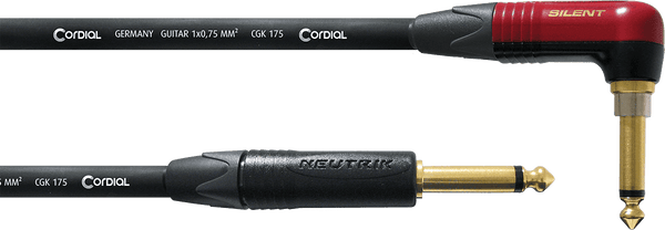 Cordial Cable de Guitarra Jack Recto /Acodado Silent 3 M