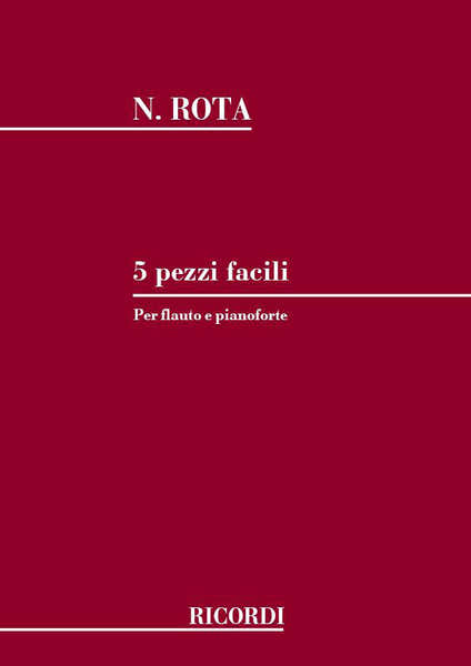 ROTA N. - 5 PEZZI FACILI - FLUTE ET PIANO