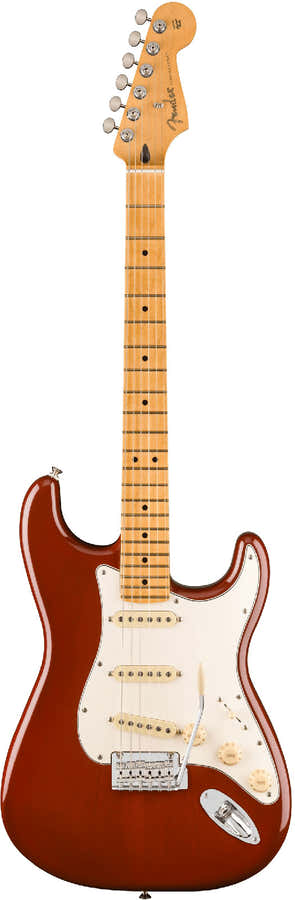 Stratocaster Player II MN Burst Moca Transparente