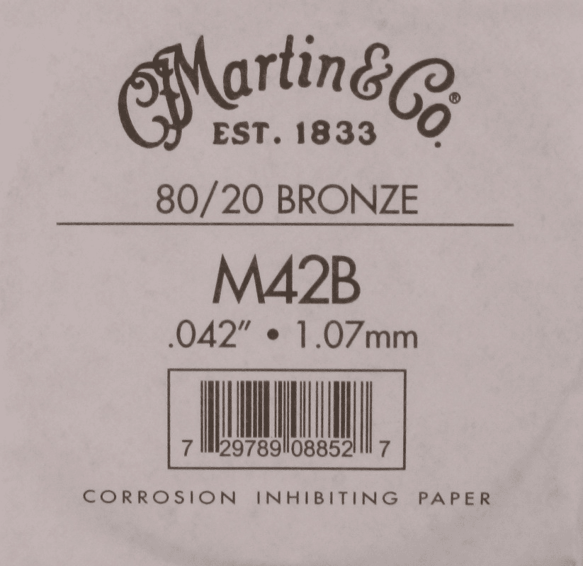 M42B Cuerda De Bronce Calibre 42 (Unidad)