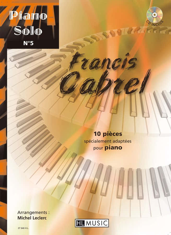 Cabrel - Piano Solo No.5 - Piano