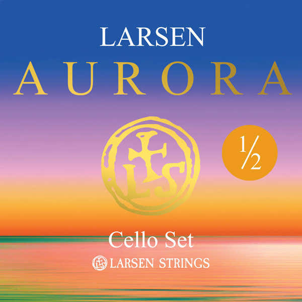 CUERDAS CELLO LARSEN AURORA SET 1/2 MEDIUM