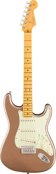 American Professional Classic Stratocaster MN Oro Firemist desvaído