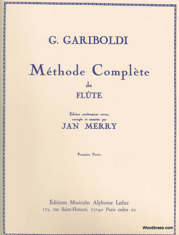 Gariboldi Giuseppe - Methode Complete De Flute Vol.1