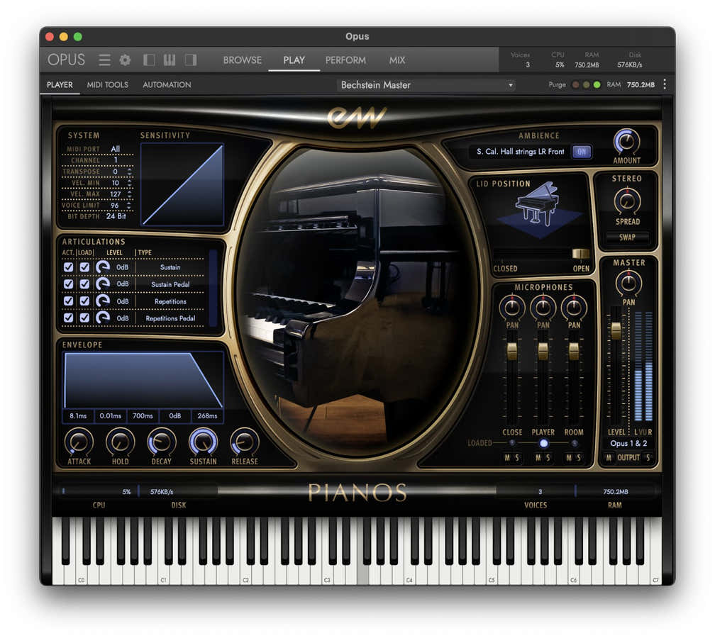 Bosendorfer 290 Platinum