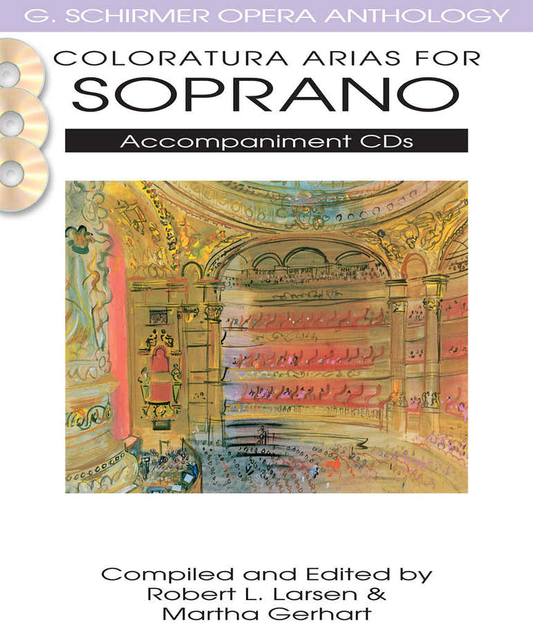 Arias de coloratura para soprano - 2 CD de acompañamiento