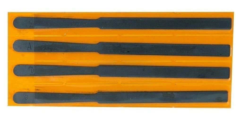 4-PIECE VIOLIN NUT FILE SET
