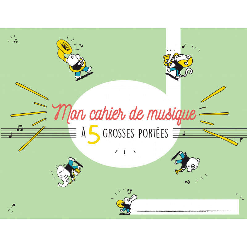 Cuaderno De Música 5 Pentagramas