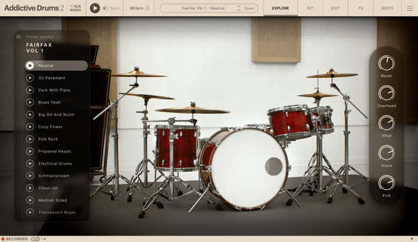 XLN Audio Addictive Drums 2 Fairfax Vol. 1 ADpak