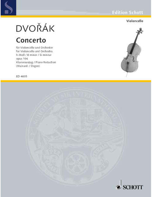 Dvorák - Concerto B Minor Op. 104 B 191 - Violonchelo y Orquesta