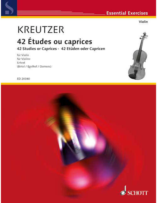 Kreutzer - 42 Studies Or Caprices - Violon