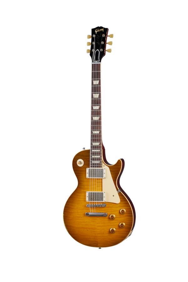 Les Paul Standard 1959 reedición muy envejecido Golden Poppy Burst CSHR