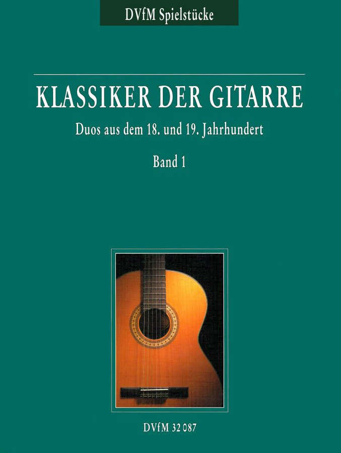 Klassiker Der Gitarre Duos 1 - Guitar