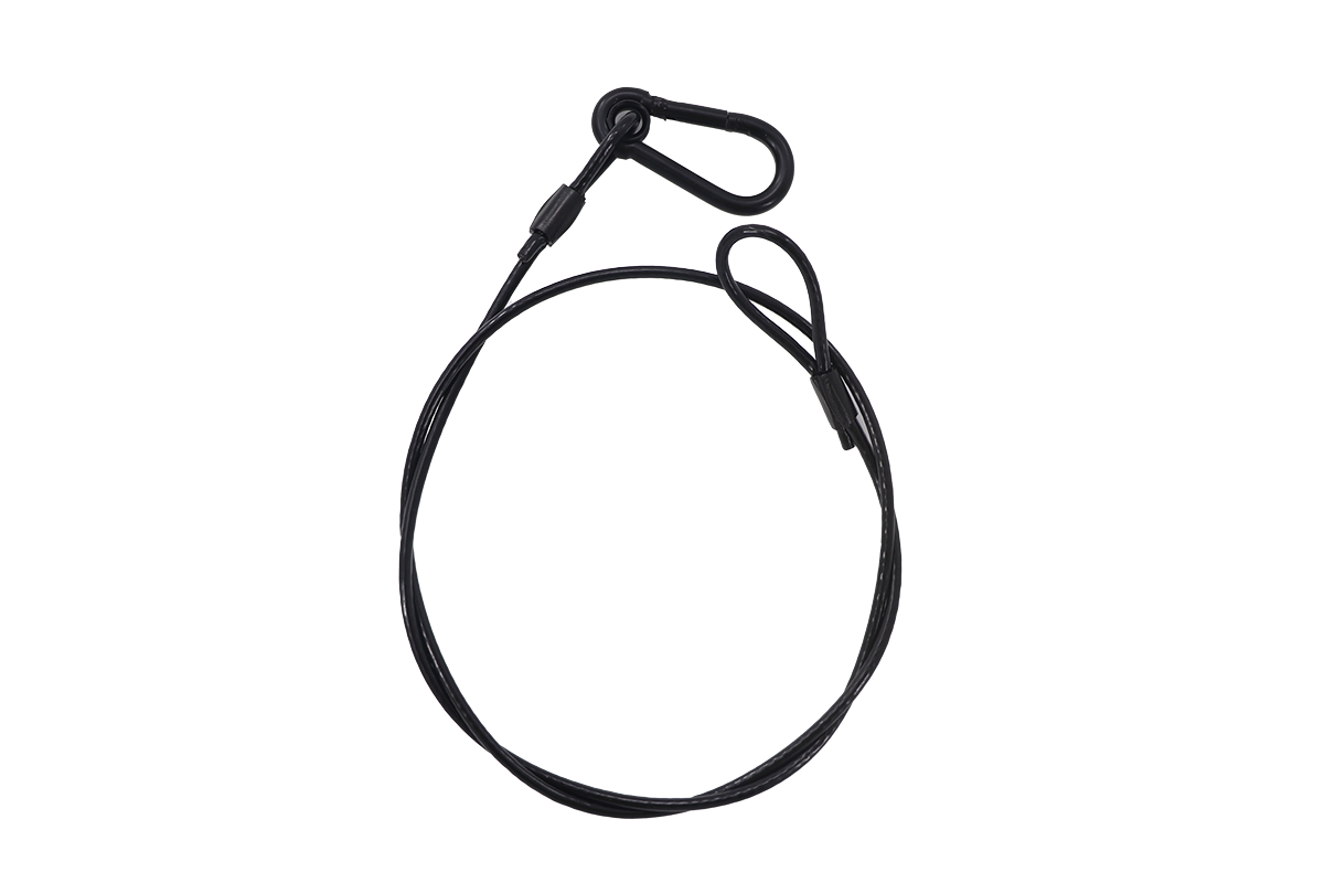 Pack De 12 Eslingas De Seguridad 3 mm 75 cm Negro