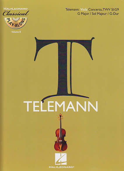 TELEMANN G.P. - CONCERTO EN SOL MAJEUR TWV 51:G9 + CD - ALTO