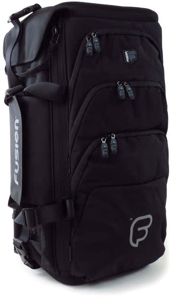 Fusion Bags Premium Black Triple Trumpet Cover