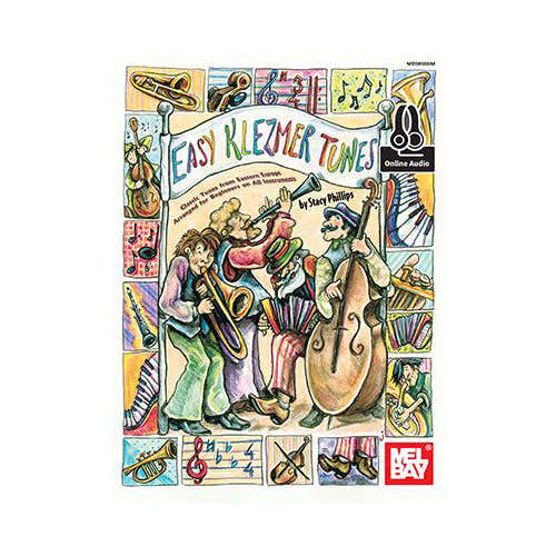 Phillips Stacy - Melodías klezmer fáciles + Audio en línea - Violín