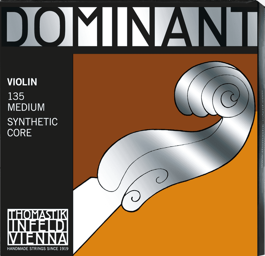 4/4 DOMINANT VIOLIN SET MEDIUM TENSION 135