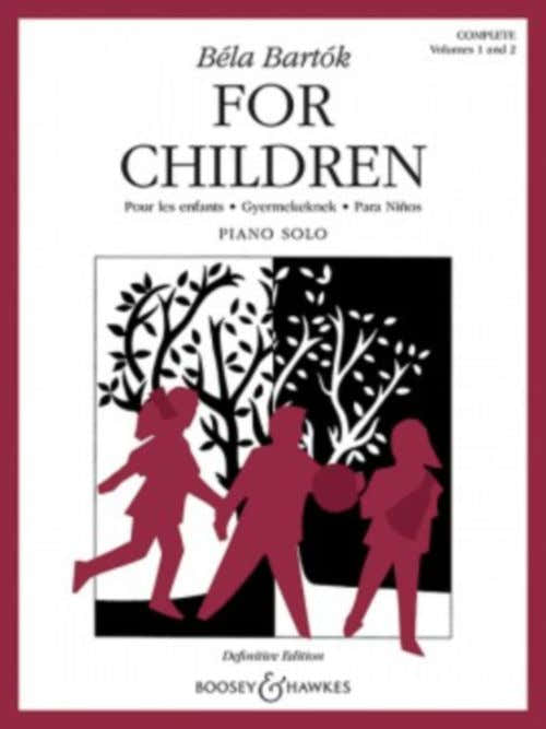 Bartok Bela - For Children Vol.1 & 2 - Piano