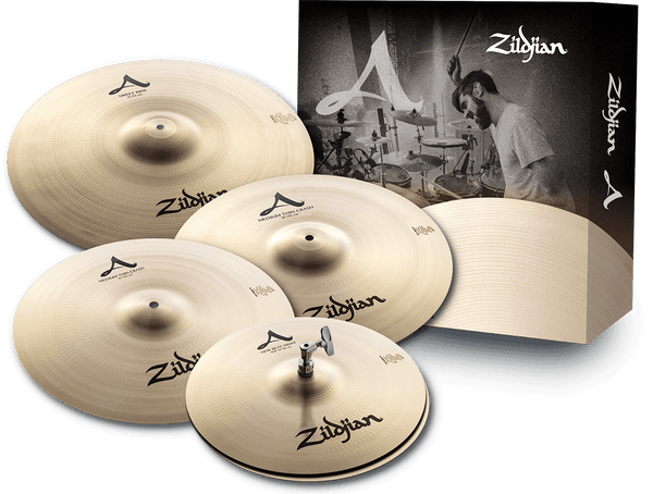 Zildjian A391 SET 14"/16"/21" + CRASH 18" GRATIS