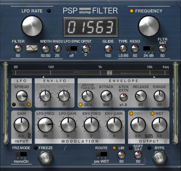 PSP Audioware Stompfilter