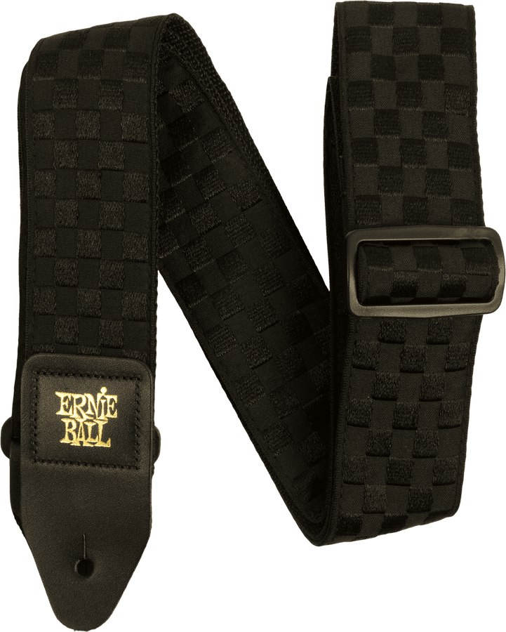 Correa de jacquard Black Checkers