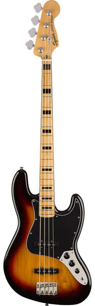 Jazz Bass 70S Classic Vibe Mn Sunburst de 3 tonos