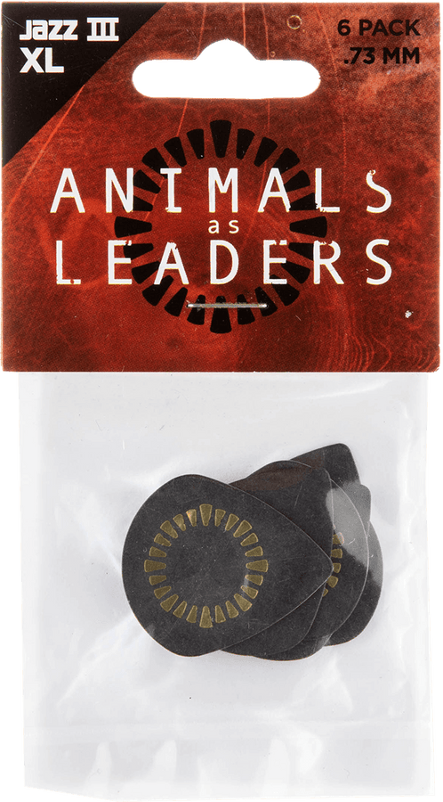6 x 0,73mm Animal As Leaders Tortex Jazz III XL Negro