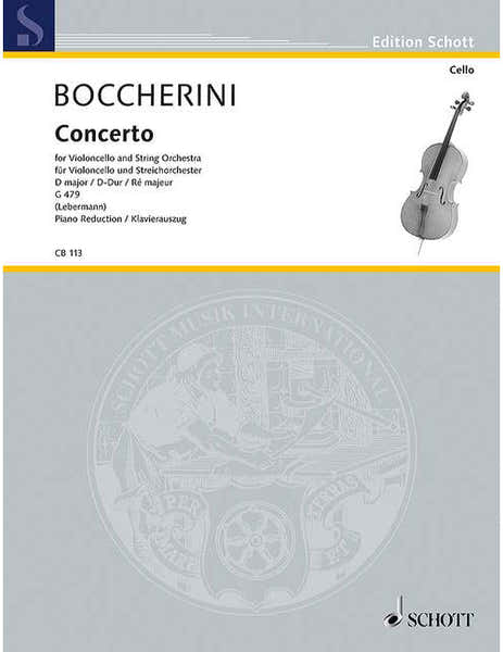 Boccherini - Concerto No. 2 In D Major G 479 - Violoncelle et String Orchestre