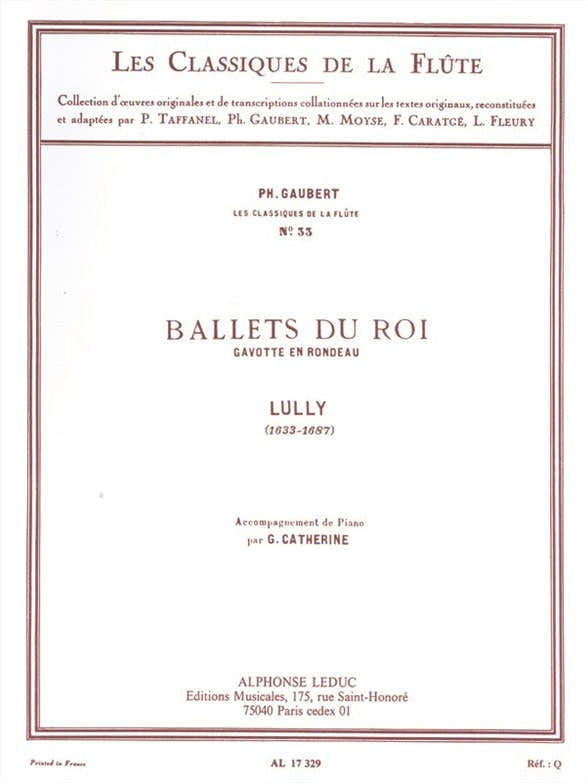 Lully: Ballets du Roi Gavotte en Rondeau -