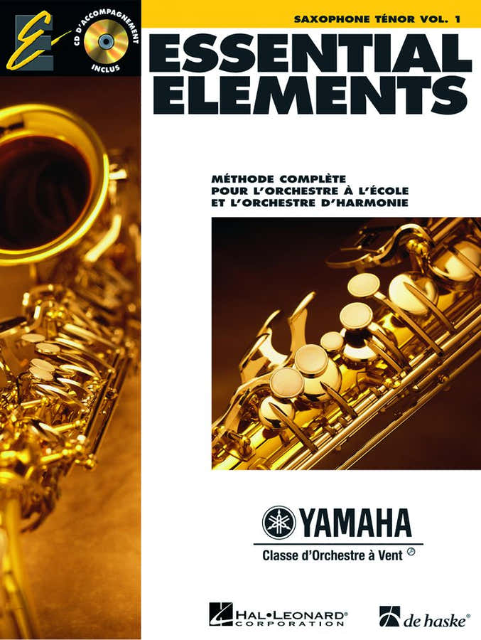 Essential Elements - Saxophone Ténor Vol.1 + CD