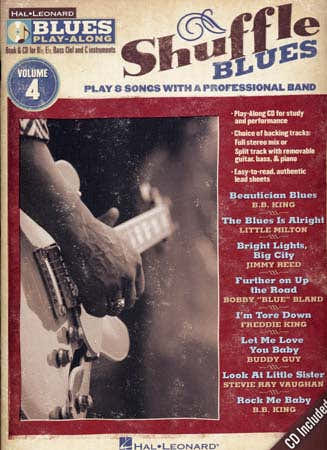BLUES PLAY ALONG VOL.4 - SHUFFLE BLUES + CD - GUITARE