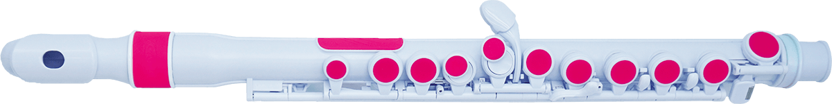 JFLUTE BLANCO Y ROSA