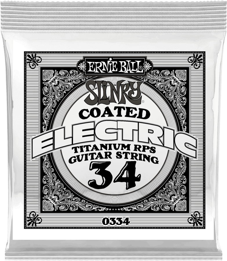 .034 SLINKY COATED NICKEL WOUND ELECTRIC GUITAR STRINGS
