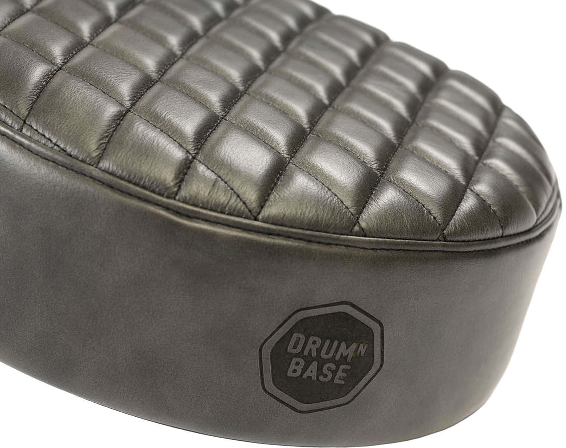 RLST-GRY - Asiento De Cuero Genuino - Gris