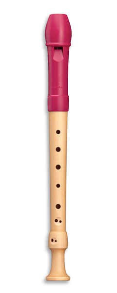 Mollenhauer Soprano Fipple 17412 - Fucsia (Digitación Barroca)