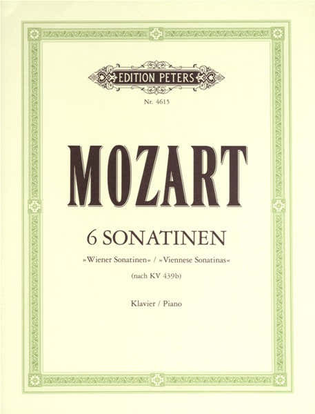 Mozart Wolfgang Amadeus - 6 Viennese Sonatinas - Piano