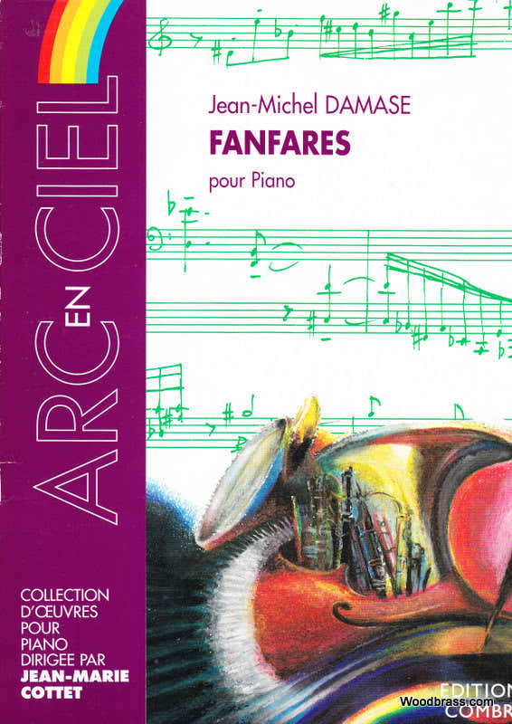 Damase JEAN-michel - Fanfares - Piano