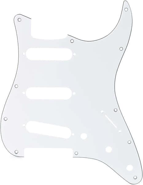 Golpeador para Strat SSS blanco