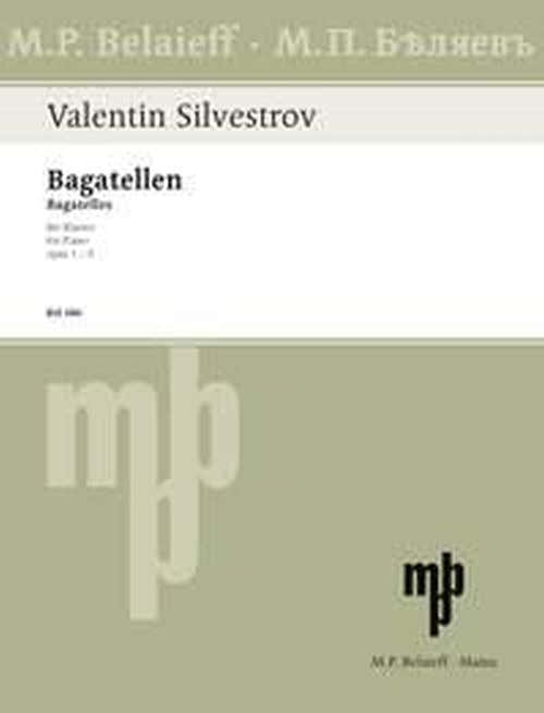 SILVESTROV VALENTIN - BAGATELLEN OP.1-5 - PIANO