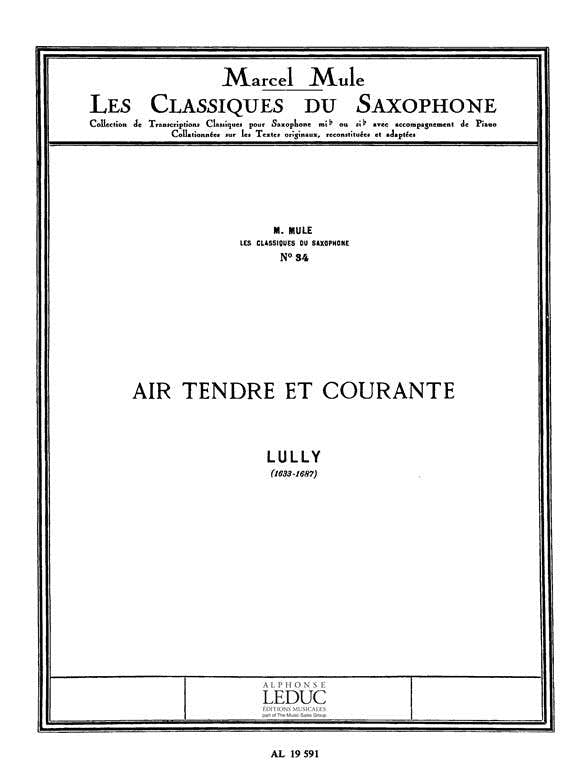 ULLY J.B. - AIR TENDRE... - SAXOPHONE