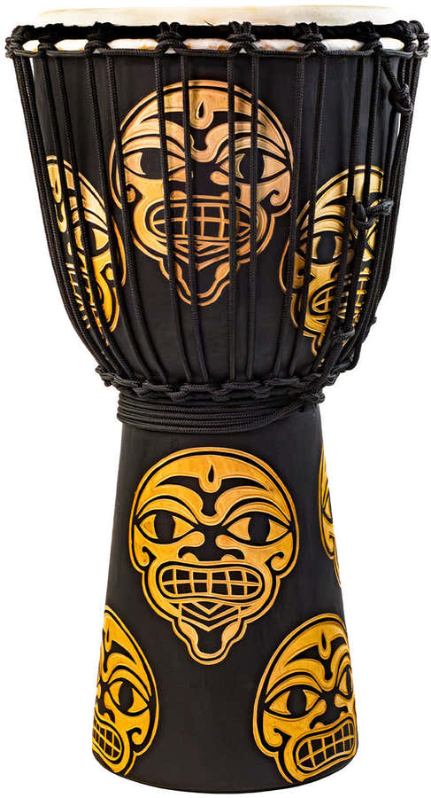 Djembe Street Series Vigilante tallado 8" Tssdj-Stw