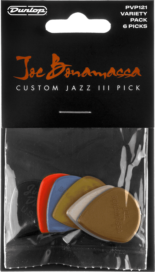 6 x 1,00mm Joe Bonamassa Custom Jazz III Variety Pack