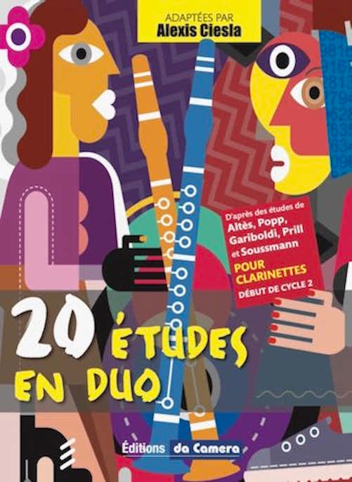 Ciesla Alexis - 20 Etudes en Duo - Clarinette