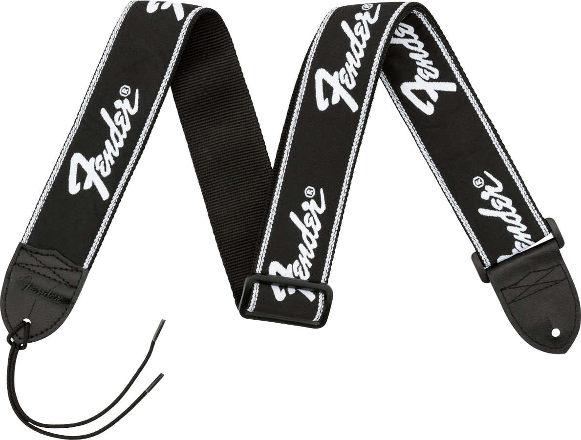 Correa con logotipo Running Negra