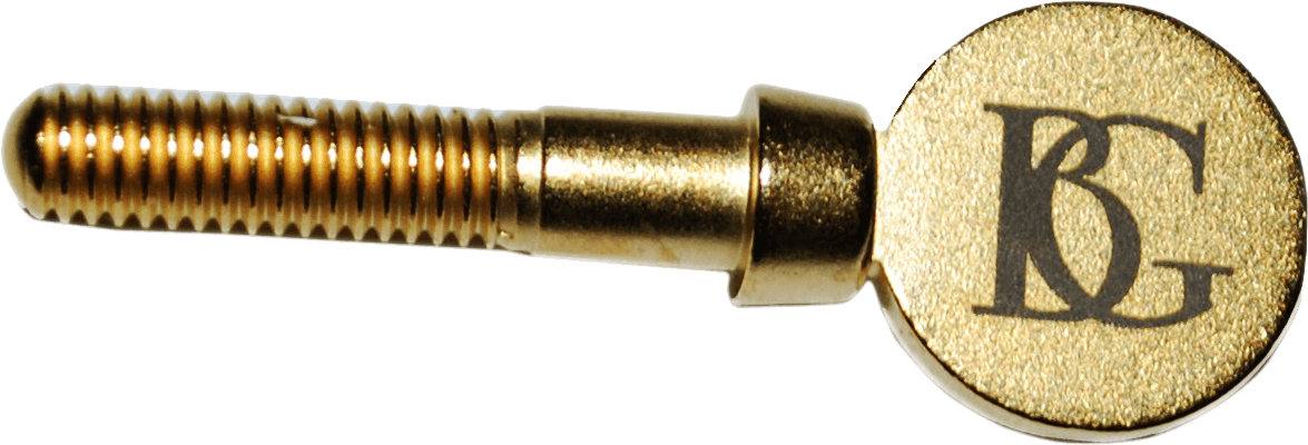 Tornillo Chapado En Oro Para Abrazadera De Clarinete